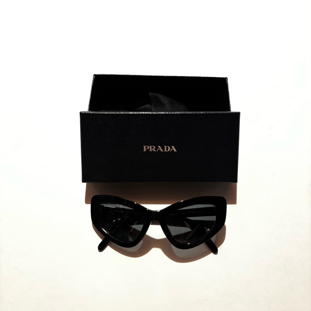Prada Black Bold Frame Sunglasses